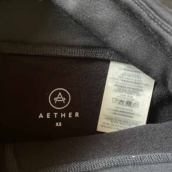 AETHER Winter Leggings Black WARM wool XS - Picture 5 of 5